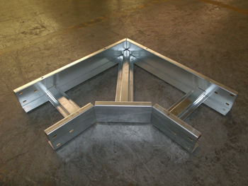GI Cable Tray Horizontal Elbow