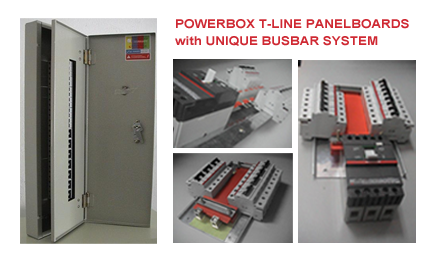 T-LINE electrical distribution panelboard